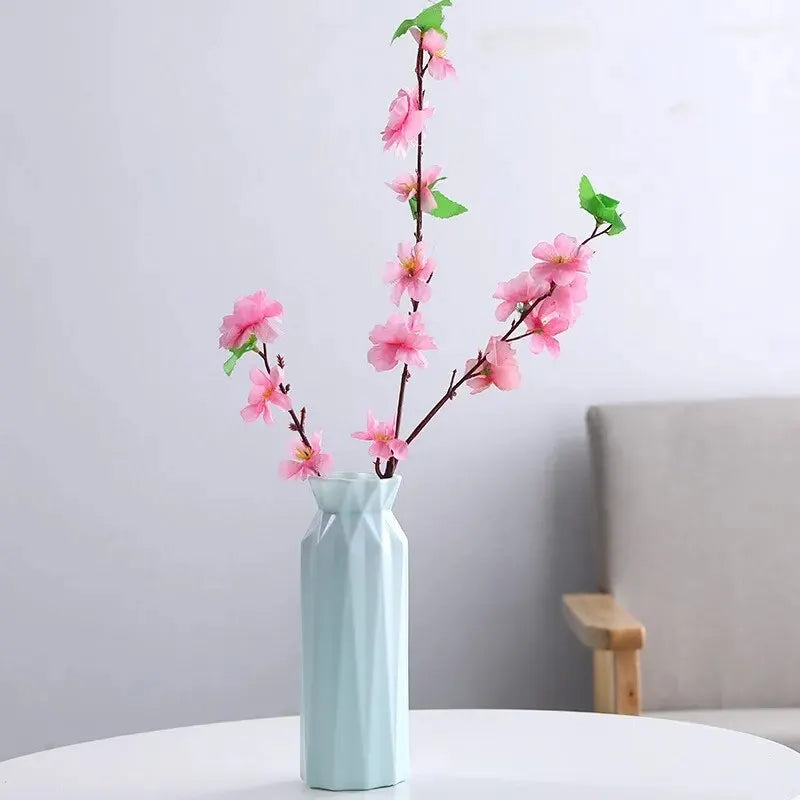 Clearance_1 Piece Nordic Modern Plastic Flower Vase Flower Pot Basket Home Living Room Payty Wedding Decoration Ornament_Continu