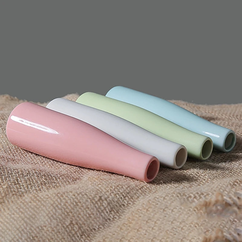 INS Ceramic Flower Vase Mini Nordic Flower Bottle Flowers Arrangement Pot for Home Office Ornaments Dining Room Wedding Decor