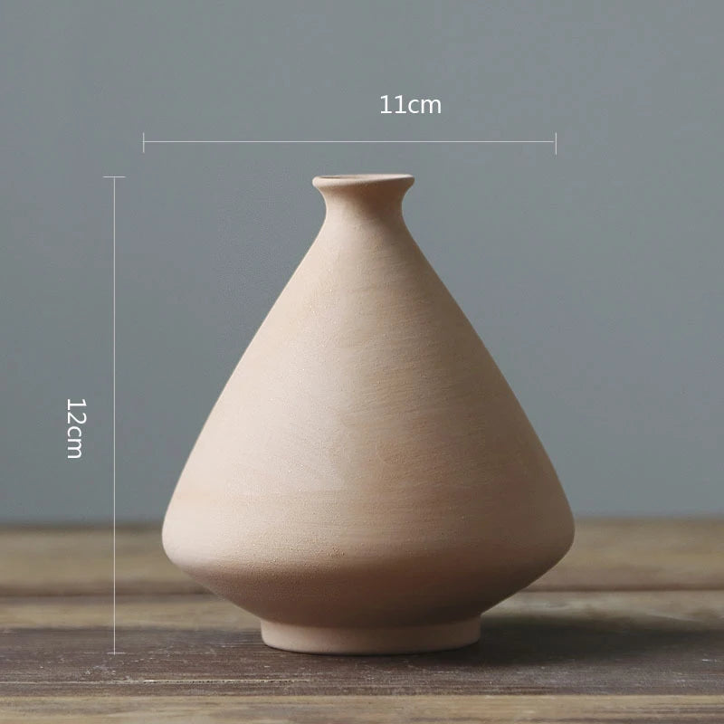 nordic Decoration home decor white ceramic Flower vase Art Decorative vases modern Flower pot living room decor Interior design