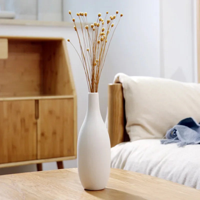 Ins Undefined White Vegetarian Ceramic Flower Pot Art Vases Home Decorations Crafts Wedding Gift Nordic Table Room Vase Ornament