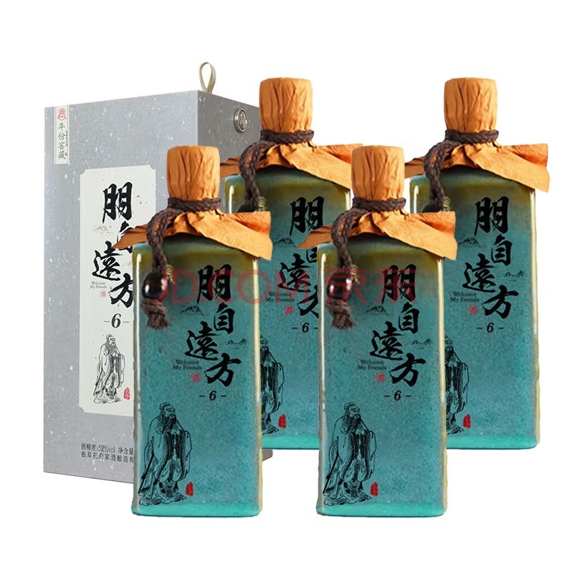 Confucius Welcome My Friends 6 YEAR-500ml*1Bottle-Baijiu